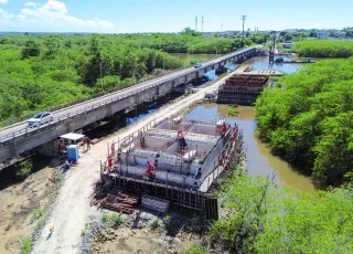 Nova ponte de mão dupla avança e começa a mudar infraestrutura e mobilidade em Prado