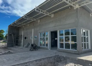 Nova Viçosa avança com obras de construção de nova Unidade Básica de Saúde