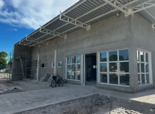 Nova Viçosa avança com obras de construção de nova Unidade Básica de Saúde