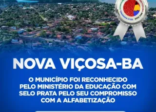 Nova Viçosa conquista Selo Prata e reforça compromisso com a educação de qualidade
