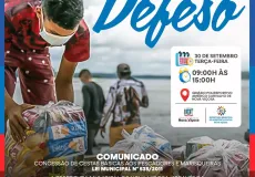  Nova Viçosa garante suporte no defeso e convoca pescadores e marisqueiras para recebimento de cestas básicas