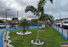 Nova Viçosa inaugura nova Praça no bairro Jardim Primavera e pavimentação de ruas em Posto da Mata