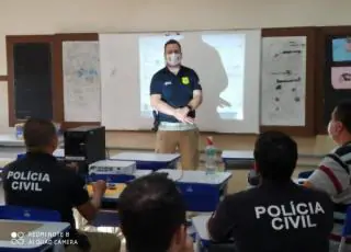 Novas pistolas são entregues à 8ª Coorpin/Teixeira de Freitas