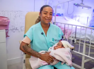 Novo espaço no Hospital Sagrada Família reforça cuidado humanizado com recém-nascidos