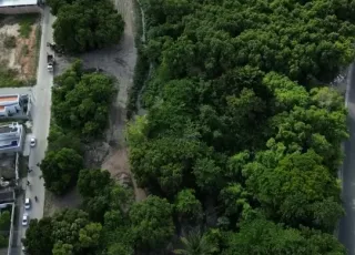 Novo parque de Teixeira de Freitas começa a ganhar forma.