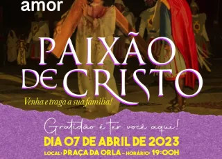 O maior ato de amor – Alcobaça se prepara para o grande espetáculo da Paixão de Cristo