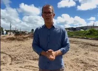 O prefeito Marcelo Belitardo acompanha de perto obra histórica na BR-101