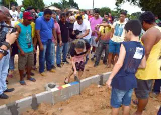 O sonho se tornando realidade: Governo Jadina Paiva inicia pavimentação do entorno do Estádio