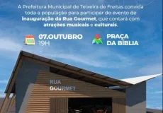O tão esperado dia chegou: Inauguração da Rua Gourmet será no próximo sábado (07) em Teixeira de Freitas