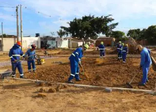 Obra da construção da Praça do Liberdade 2 avança