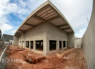 Obra da nova UBS do Redenção avança para etapa de acabamentos
