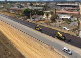 Obra na Duplicação da Avenida Presidente Getúlio Vargas, na saída para Medeiros Neto, terá plantio de árvores