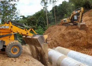 Obras da ladeira do Colina Verde continuam a todo vapor