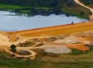 Obras de barragem avançam em Lajedão e integram projeto de implantação de Usina