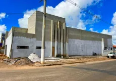Obras do auditório da Escola Antônio Chicon Sobrinho avançam em ritmo acelerado