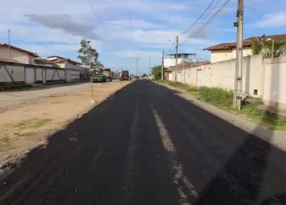 Obras na Avenida das Galáxias seguem a todo vapor, em Teixeira de Freitas