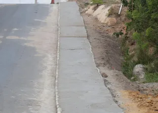 Obras na Rua México em Teixeira de Freitas seguem em ritmo acelerado