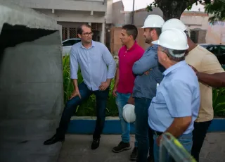 Obras no entorno do Shopping Teixeira Mall avançam para fase final