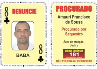 Oito de Paus do Baralho do Crime morre em troca de tiros com a polícia