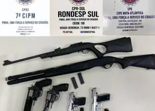 Bandidos que invadiram velório de cigano e atiraram em 5 pessoas, são presos pela Caema, Rondesp e PETO