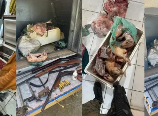 Operação da CIPPA desarticula caça ilegal e apreende armas na zona rural de Prado