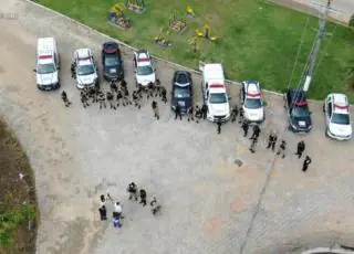 Operação das policiais  Militar e Civil de Minas Gerais e Bahia  prende traficante e apreende drogas e armas em Nanuque