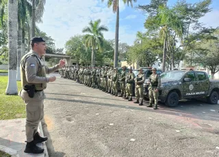 Operação Força Total reforça o compromisso da Polícia Militar com a segurança da população em Teixeira de Freitas e região