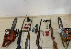 OPERAÇÃO PAZ NO CAMPO: Dois presos e cinco armas apreendidas em investigação de homicídio na zona rural de Itapebi