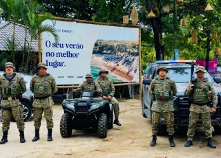 Operação Verão - CIPPA/PS reforça segurança nas praias de Porto Seguro 