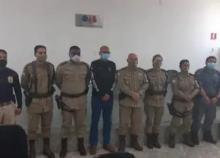 Órgãos da Área Integrada de Segurança Pública do Extremo Sul se reúnem em Itamaraju