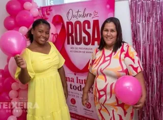 Outubro Rosa: Teixeira de Freitas oferece acesso à mamografia pela rede municipal de saúde