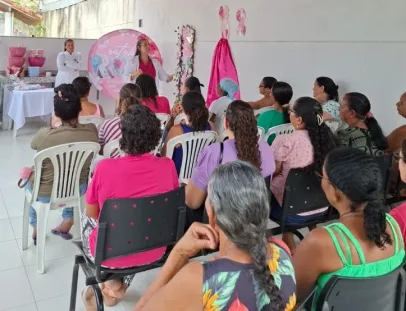 Outubro Rosa: unidades de saúde de Mucuri promovem ações de prevenção e acolhimento às mulheres