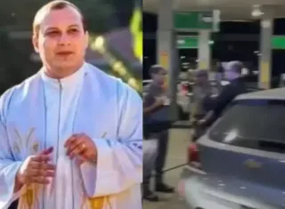 Padre é detido por embriaguez e confusão em posto de gasolina 