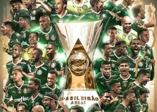 Palmeiras é campeão da Série A do Brasileirão