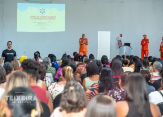 Parceria entre Prefeitura, UFSB, SAMU e Corpo de Bombeiros promove formação sobre a Lei Lucas em Teixeira de Freitas