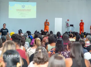 Parceria entre Prefeitura, UFSB, SAMU e Corpo de Bombeiros promove formação sobre a Lei Lucas em Teixeira de Freitas