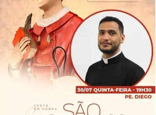 Paróquia São Lourenço inicia a festa do padroeiro com programação religiosa e quermesse
