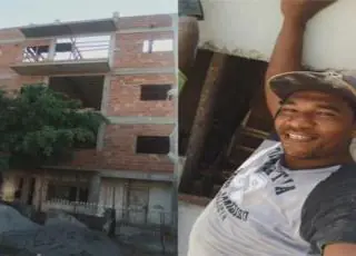 Pedreiro teixeirense morre no ES ao despencar de obra; ele gravou vídeo antes da queda