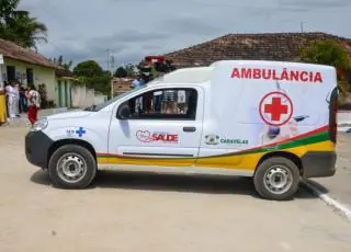 Pela primeira vez na história o distrito de Nova Tribuna recebe uma ambulância nova