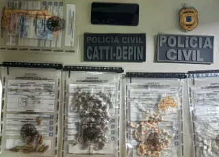“Perninha” é preso com drogas e munições de uso restrito no bairro Pequi, em Eunápolis