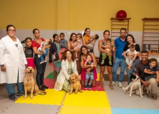 PET Terapia leva carinho, estímulo e bem-estar aos pacientes do CER IV em Teixeira de Freitas