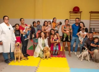 PET Terapia leva carinho, estímulo e bem-estar aos pacientes do CER IV em Teixeira de Freitas