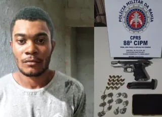 PETO/88ª CIPM: Coringa é preso mais uma vez em Alcobaça por porte de arma de fogo, e tráfico de drogas 