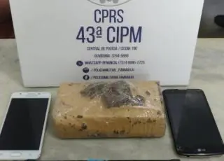 PETO apreende menor e prende homem por tráfico de drogas em Itamaraju e em Guarani, distrito de Prado