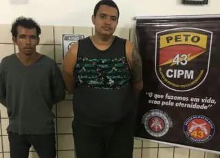 Peto prende dois homens com drogas em Itamaraju