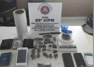 PETO prende dois indivíduos com drogas em Itabatã