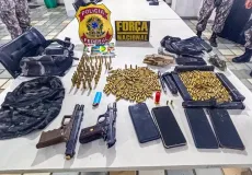 PF apreende arsenal em território indígena de Porto Seguro