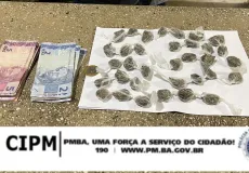 PM apreende adolescente de 15 anos em Teixeira de Freitas com papelotes de maconha