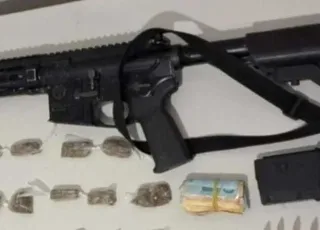 PM apreende armas e drogas após confronto em Barrolândia, distrito de Belmonte