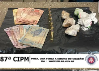 PM apreende drogas no Vila Caraípe em Teixeira de Freitas